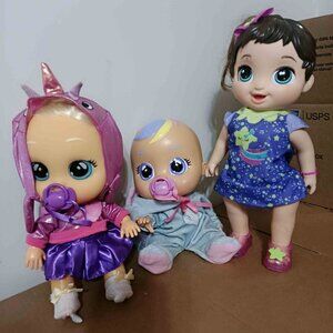 Baby Alive and Cry Baby Dolls